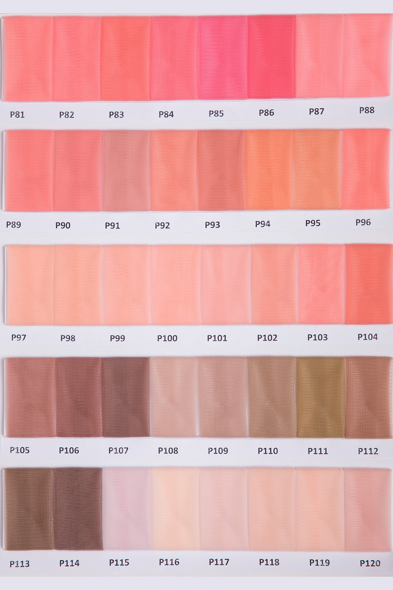 Prism Nylon Butterfly Net Shadecard