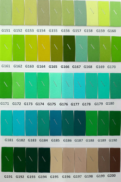 Garden Crepe Shadecard