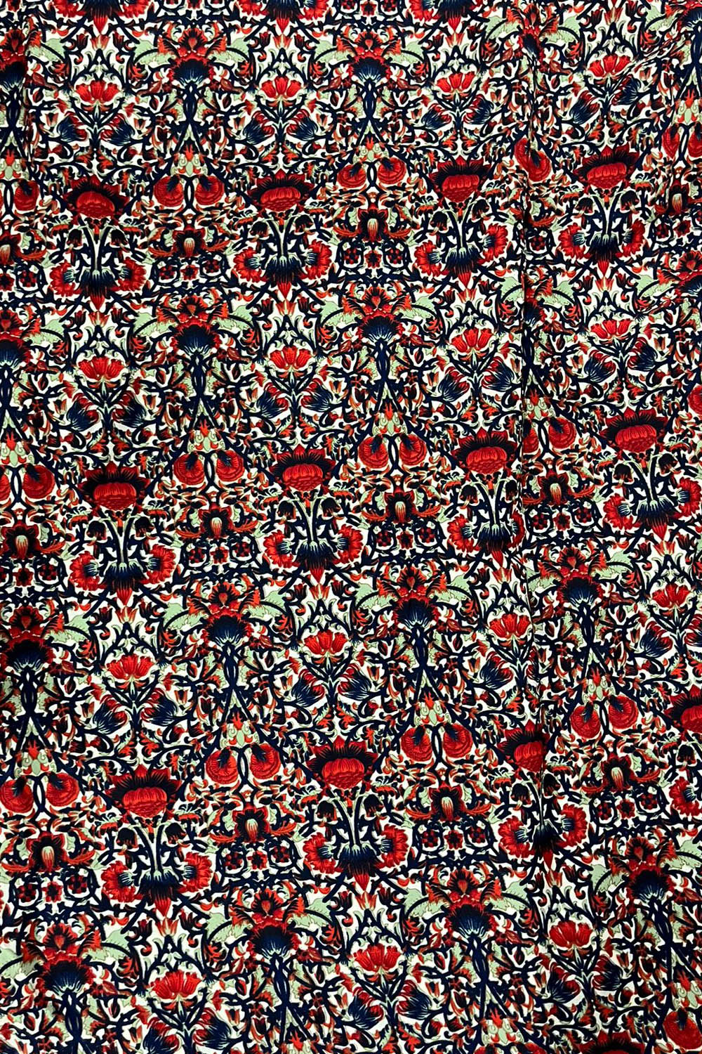 Garden Crepe Print Sample