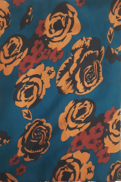 Poly Rayon Print Sample
