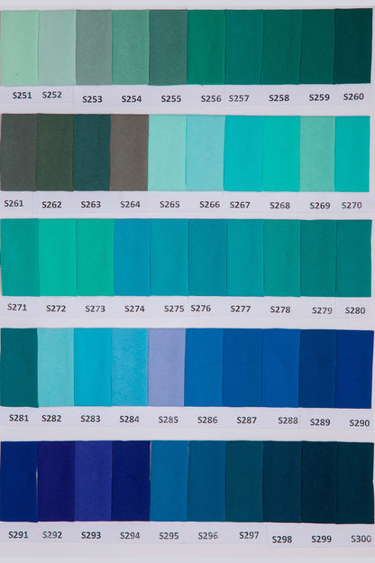 Sand Crepe Shadecard