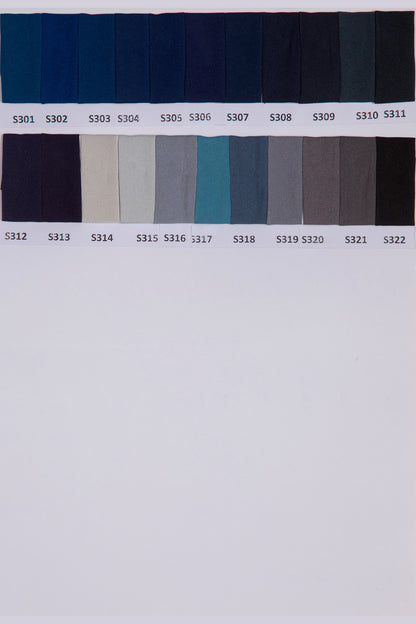 Sand Crepe Shadecard